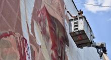 Embedded thumbnail for &amp;quot;MURAL FEST&amp;quot;, 2019. Высокое искусство с Telmo Miel (Голландия)